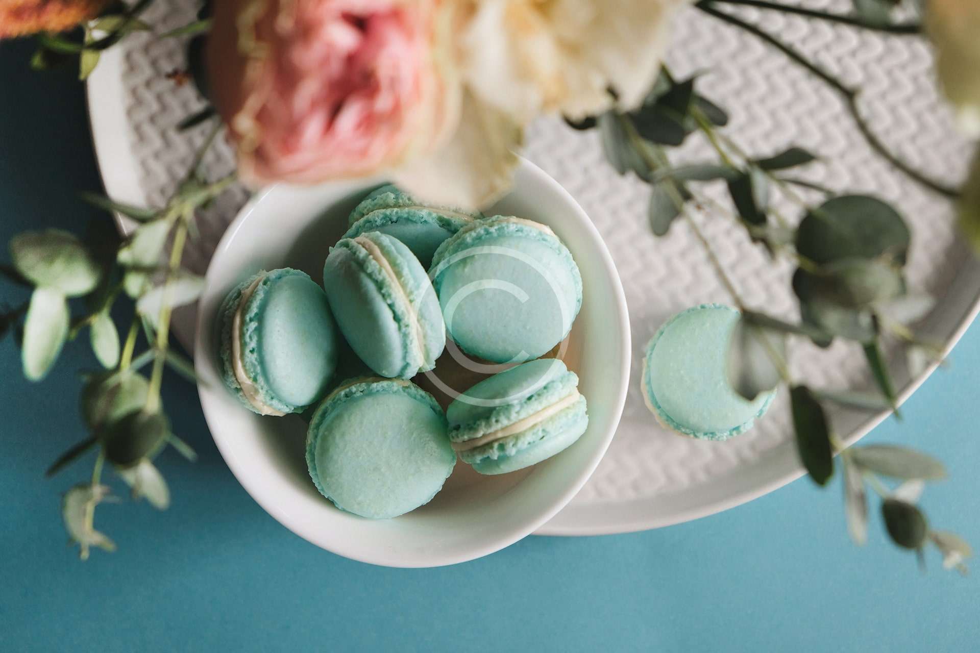 Mint Macaroons